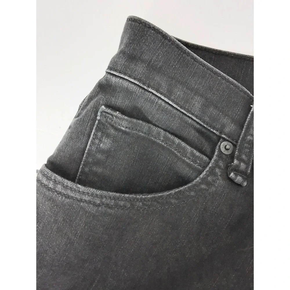 Abercrombie Fitch Jeans Women's 27 Black Flare High Rise Pockets Hippie Bohemian
